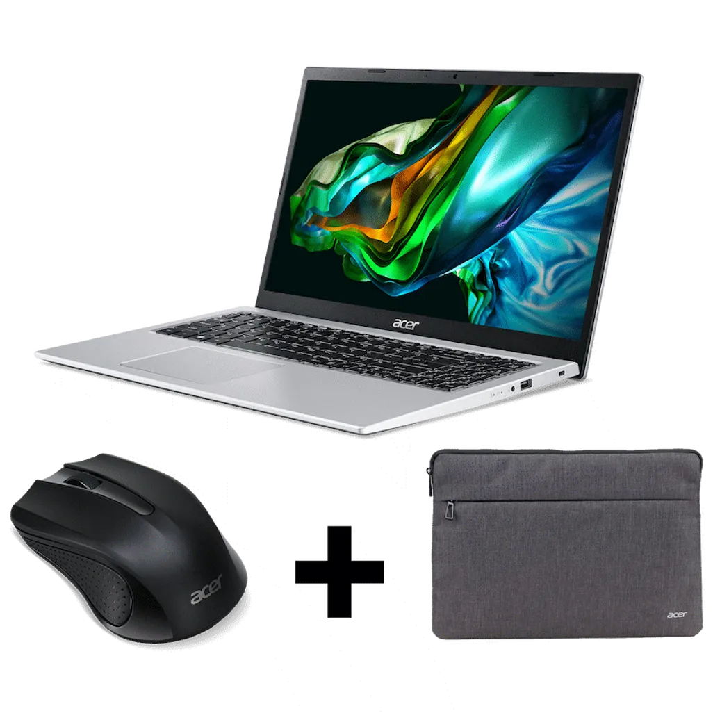 Acer Celeron 15.6'' 4GB/128SSD Win11 - Silver